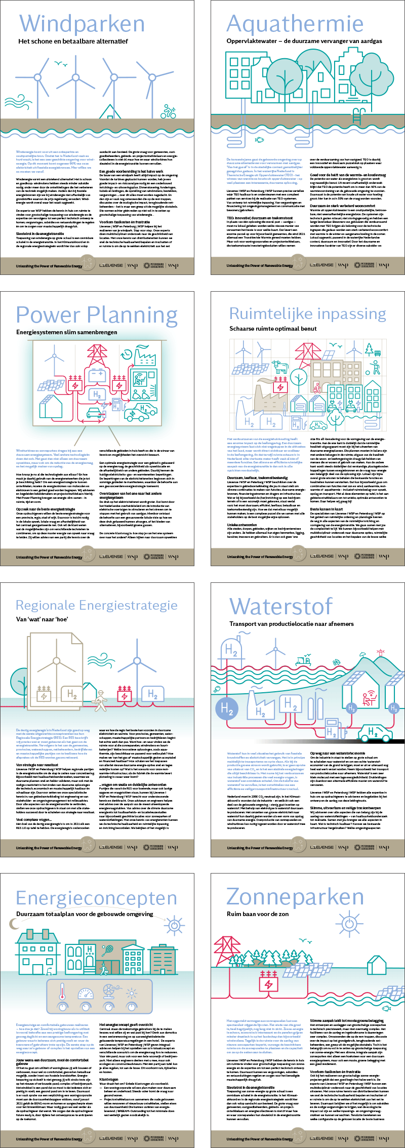 Factsheets met energie-oplossingen